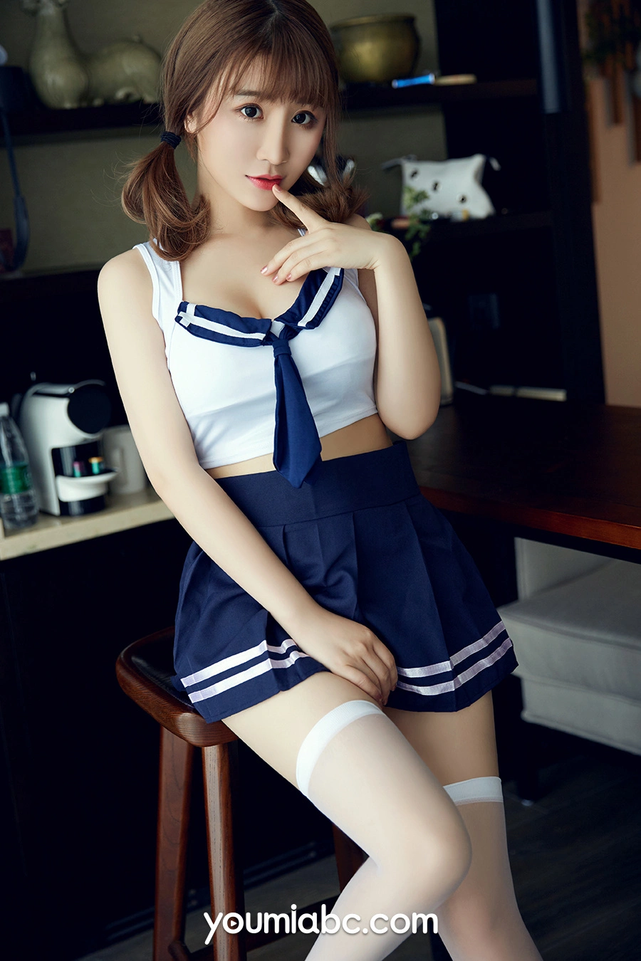 YouMi尤蜜 - 2018.10.16 学妹の情窦初开 绯月樱.Cherry 2